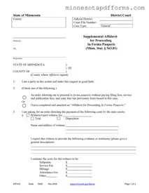 Free Minnesota Ifp103 Template