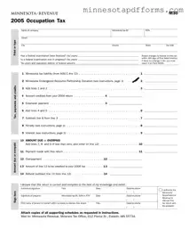 Free Minnesota M30 Template